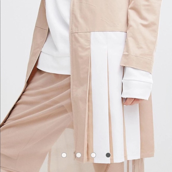 🌸Adidas Originals Pleated Twill Jacket - Picture 2 of 11